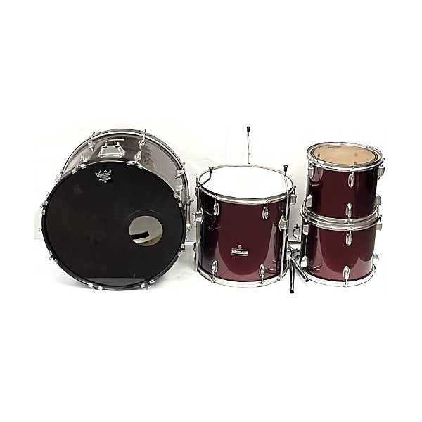 Used Used ENFORCER 4 piece DRUM SET Red Drum Kit