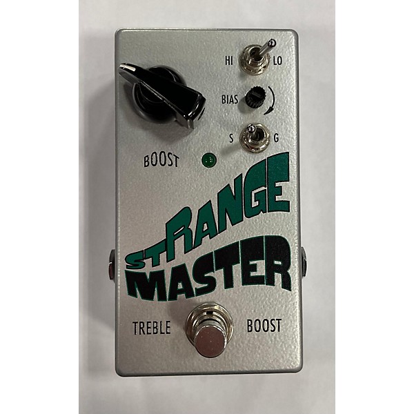 Used Used THROBAK STRANGE MASTER TREBLE BOOST Effect Pedal