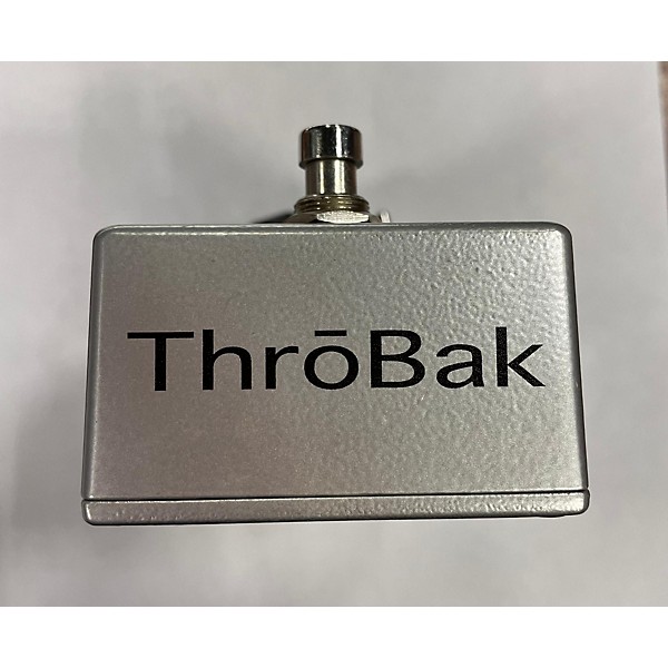 Used Used THROBAK STRANGE MASTER TREBLE BOOST Effect Pedal