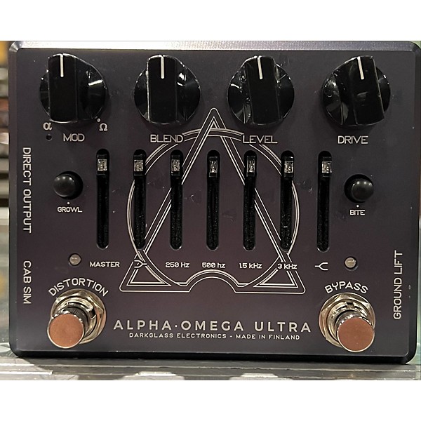 Used Darkglass ALPHA OMEGA ULTRA Effect Pedal