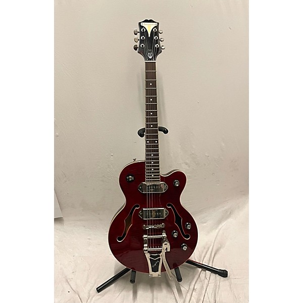 Used Epiphone Wildkat With Bigsby Hollow Body Electric Guitar