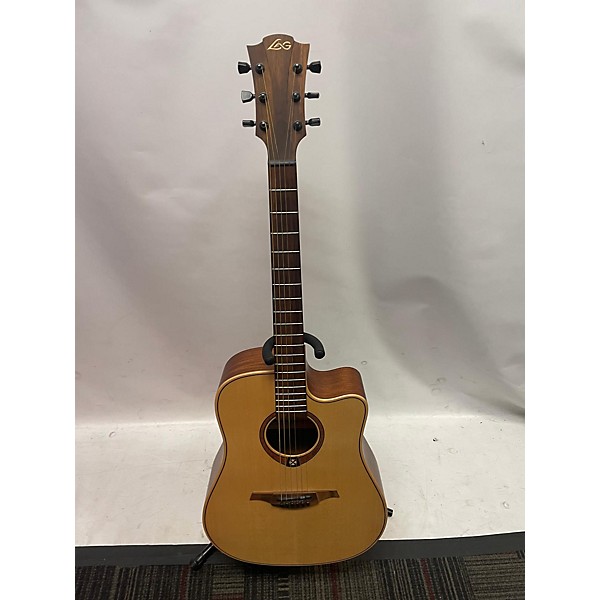 Used Lag Guitars Tramontane T70DCE Acoustic Electric Guitar