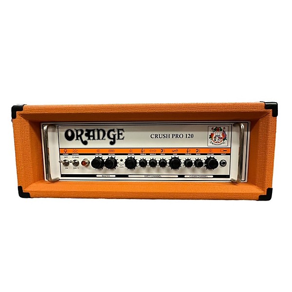 Used Orange Amplifiers CR120H Crush Pro 120W Solid State Guitar Amp Head