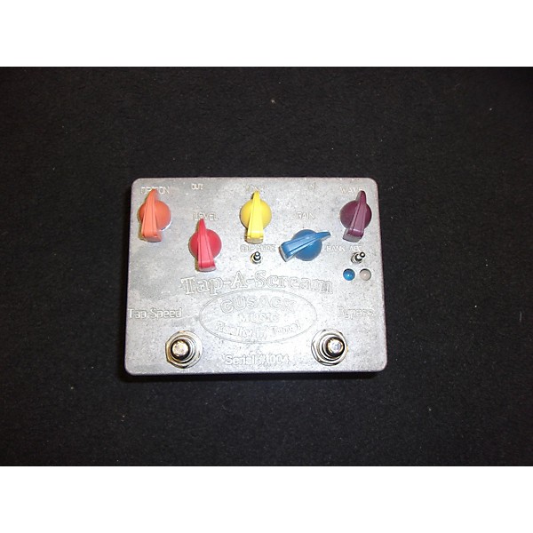 Used Cusack Tap-a-Scream Tap Tempo Overdrive Effect Pedal