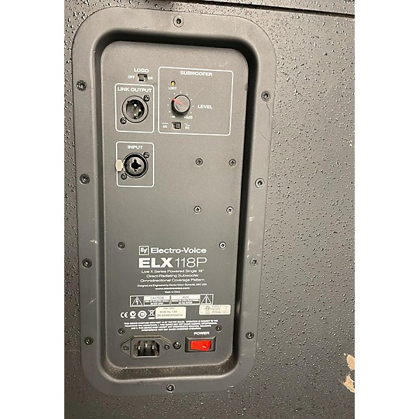 Used Electro-Voice ELX118P Powered Subwoofer