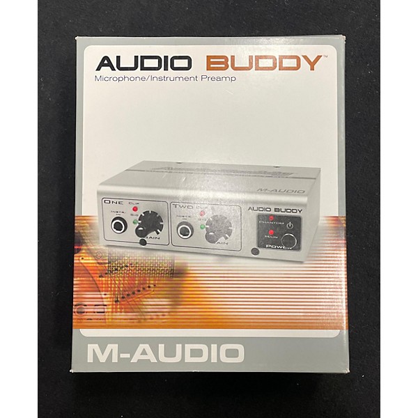 Used M-Audio Audio Buddy Microphone Preamp