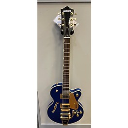 Used Gretsch Guitars Used Gretsch Guitars G5655tg Blue Hollow Body Electric Guitar