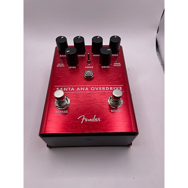 Used Fender SANTA ANA OVERDRIVE Effect Pedal