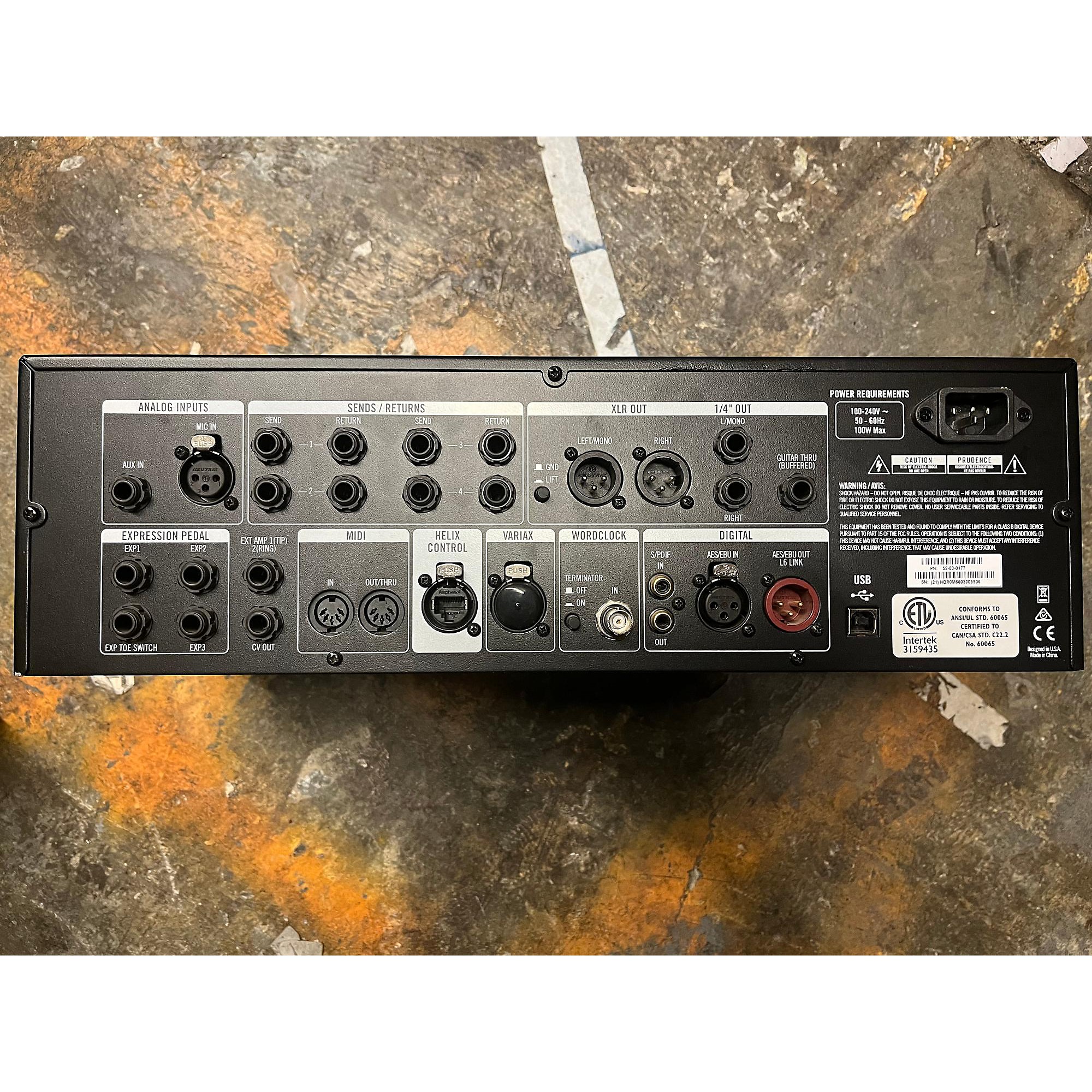 Used Line 6 Helix Rack