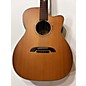 Used Alvarez WY1 Yairi Stage OM/Folk Acoustic Electric Guitar