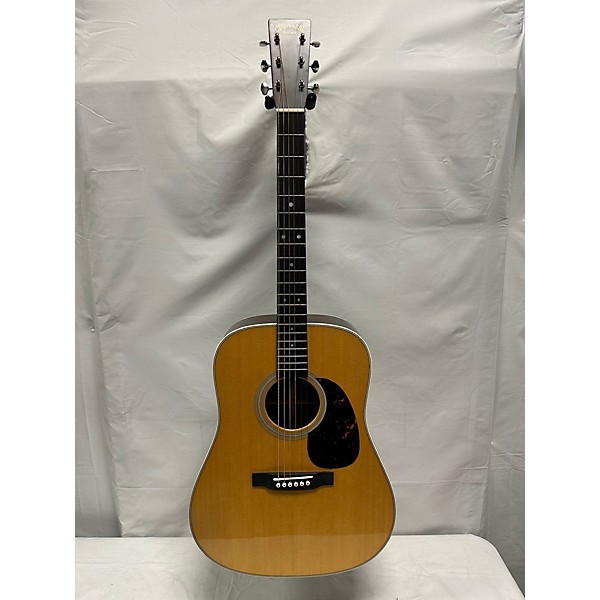 Used Martin Used Martin D28 Antique Natural Acoustic Guitar