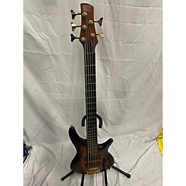 Used Ibanez Used Ibanez SR755 5 String Brown Electric Bass Guitar