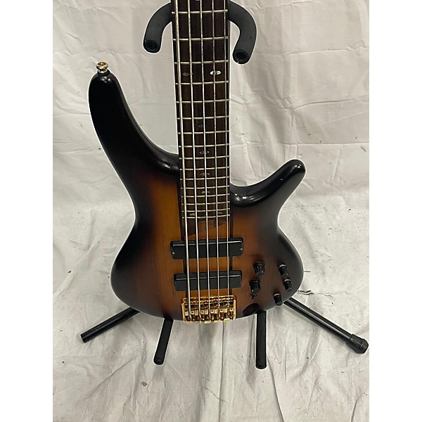 Used Ibanez SR755 5 String Electric Bass Guitar