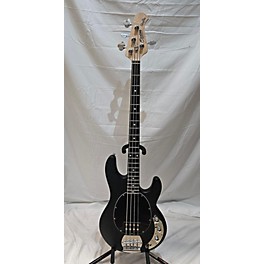 Used Sterling by Music Man Used Sterling By Music Man Sub 4 Satin Black Electric Bass Guitar