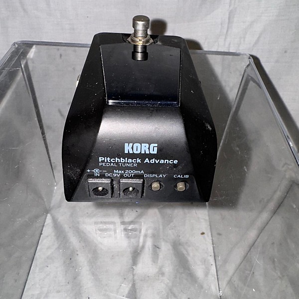 Used KORG PITCHBLACK ADVANCE PB-AD Tuner Pedal