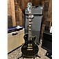 Used Epiphone Used 2017 Epiphone Les Paul Custom Pro Black Solid Body Electric Guitar thumbnail