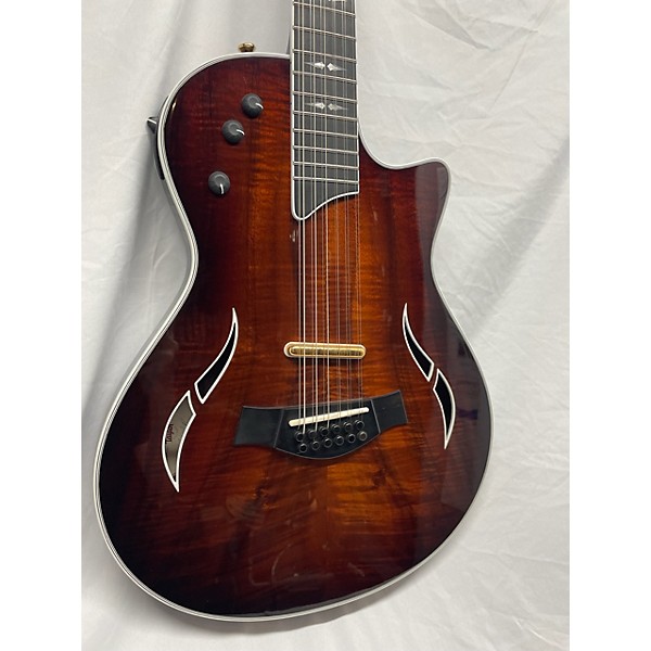 Used Taylor Used Taylor T5z Custom 12 Koa Shaded Edge Burst 12 String Acoustic Electric Guitar