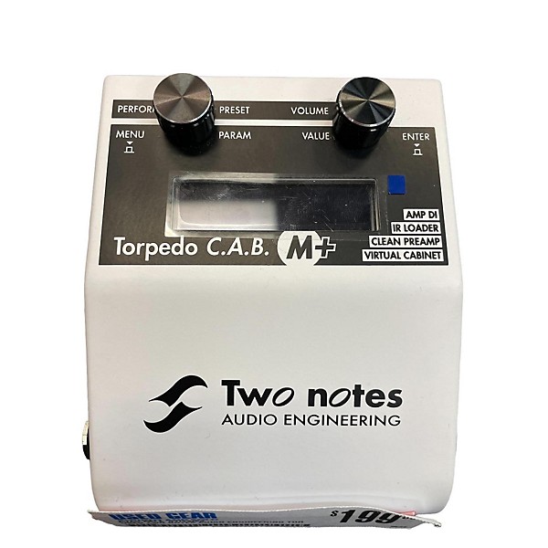 Used Two Notes AUDIO ENGINEERING TORPEDO C.A.B. M+ Footswitch