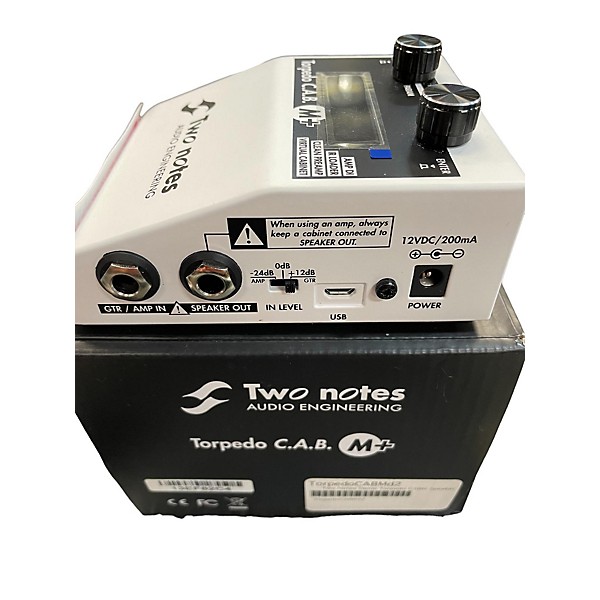 Used Two Notes AUDIO ENGINEERING TORPEDO C.A.B. M+ Footswitch