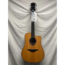 Used Lag Guitars Used Lag Guitars THV30DCE Natural Acoustic Electric Guitar