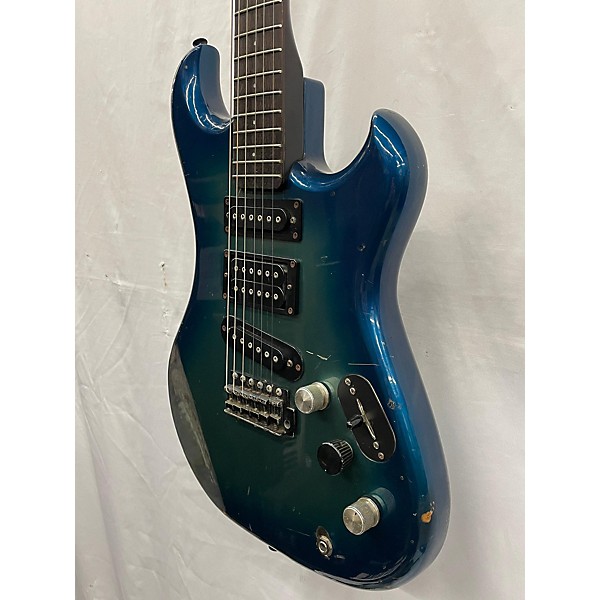 Used Electra Westone Used Electra Westone Phoenix Blue Fade Solid Body Electric Guitar