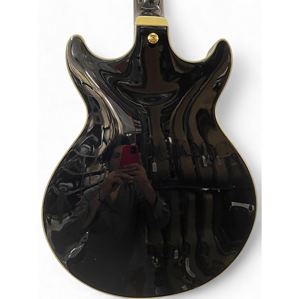Used Ibanez Used Ibanez AMH90 Black Hollow Body Electric
