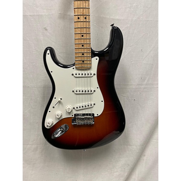 Used Fender Used Fender American Standard Stratocaster 3 Tone Sunburst Solid Body Electric Guitar