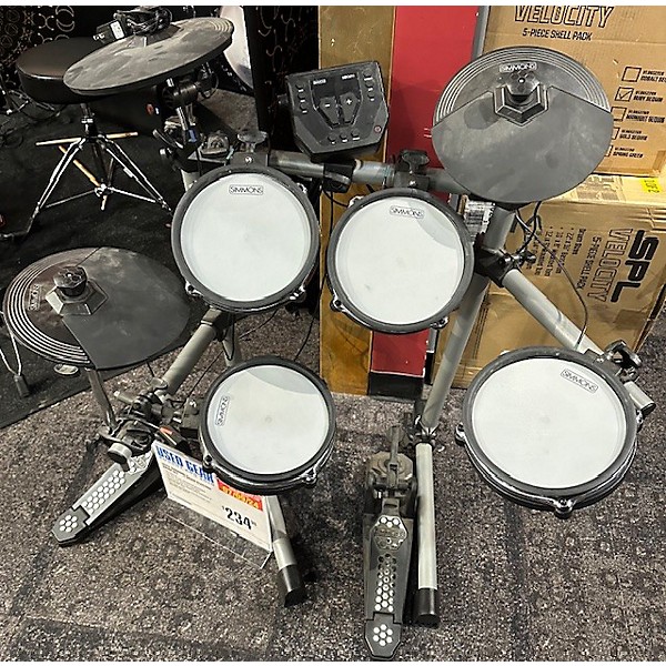 Used Simmons SD350 Electric Drum Set