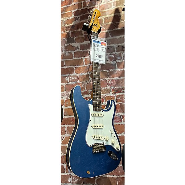 Used Fender 2020s Custom Shop Limited-Edition Double-Bound Stratocaster Journeyman Relic Solid Body Electric Guitar