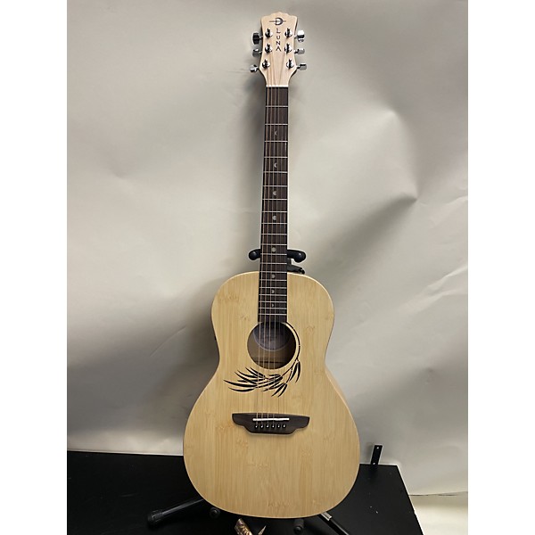 Used Luna WL BAMBOO Acoustic Electric Guitar