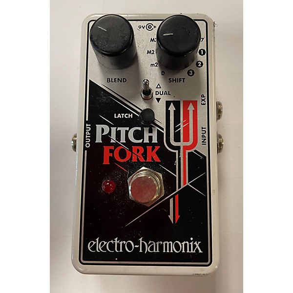 Used Electro-Harmonix Pitch Fork Polyphonic Pitch Shifting Effect Pedal