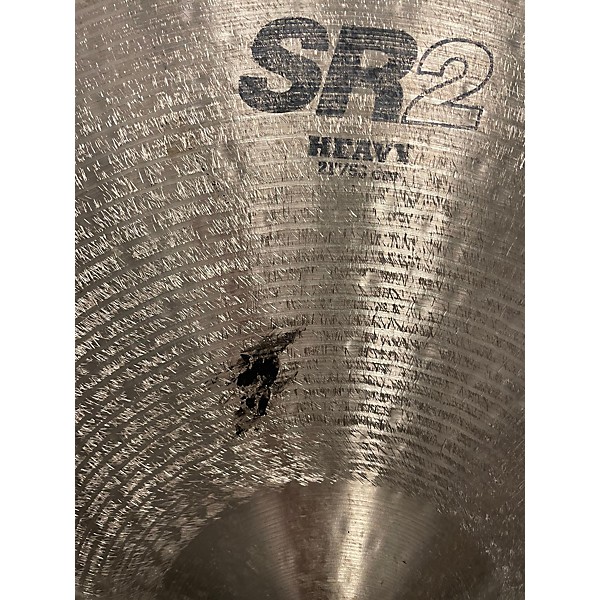Used SABIAN 21in SR2 HEAVY RIDE Cymbal