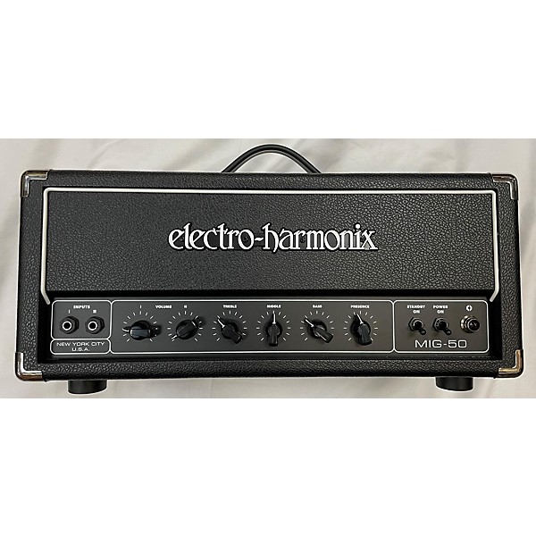 Used Electro-Harmonix MIG 50 Tube Guitar Amp Head