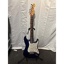 Used Fender Used Fender Standard Stratocaster Electron Blue Metallic Solid Body Electric Guitar