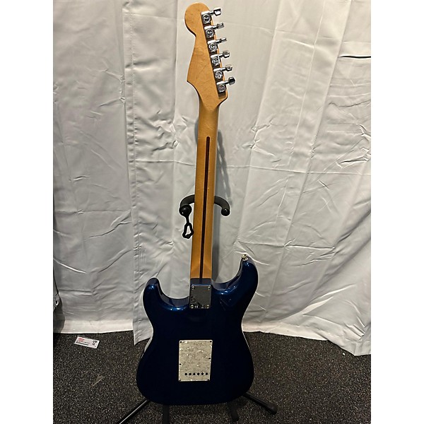 Used Fender Used Fender Standard Stratocaster Electron Blue Metallic Solid Body Electric Guitar