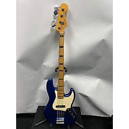 Used Fender Used Fender American Ultra Jazz Bass Cobra Blue Electric Bass Guitar