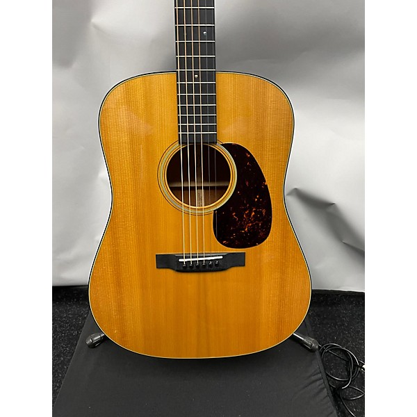 Used Martin Used Martin D18 Natural Acoustic Guitar