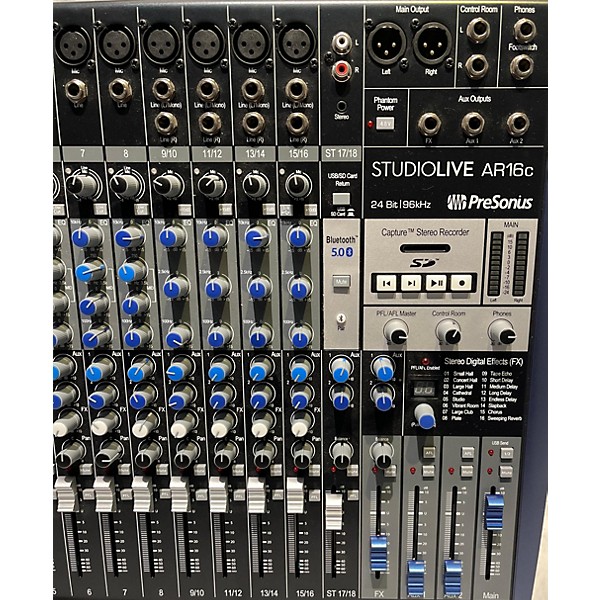 Used PreSonus STUDIO LIVE AR16C Digital Mixer