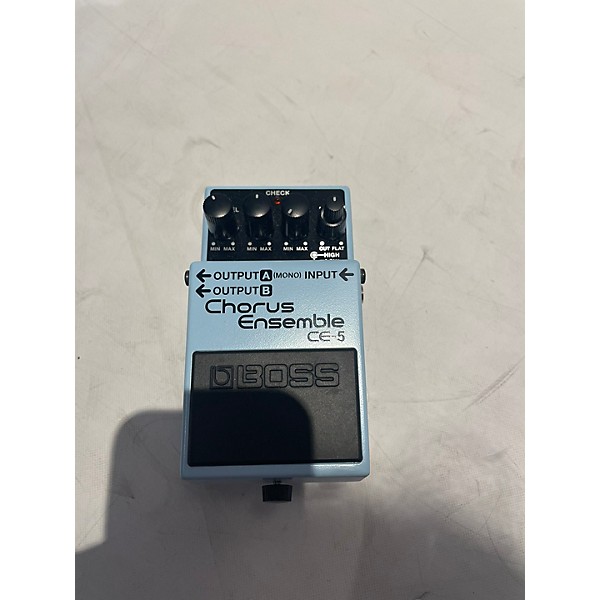 Used BOSS CE5 Chorus Ensemble Effect Pedal