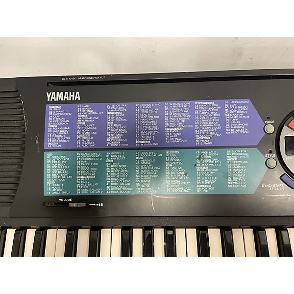 Used Yamaha PSR185 Portable Keyboard