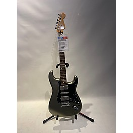 Used Fender Used 2011 Fender Blacktop Stratocaster HSH Metallic Gray Solid Body Electric Guitar