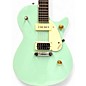 Used Gretsch Guitars Used Gretsch Guitars G2215-P90 Streamliner Junior Mint Green Solid Body Electric Guitar