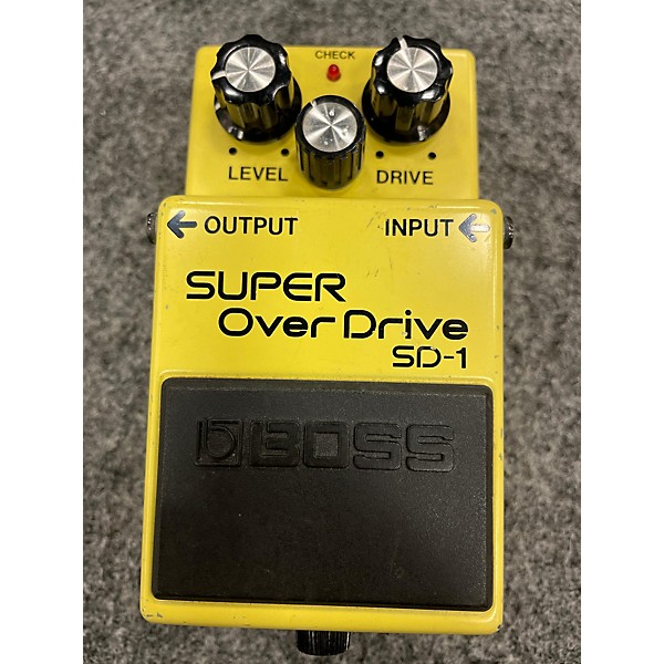 Used BOSS SD1 Super Overdrive Effect Pedal