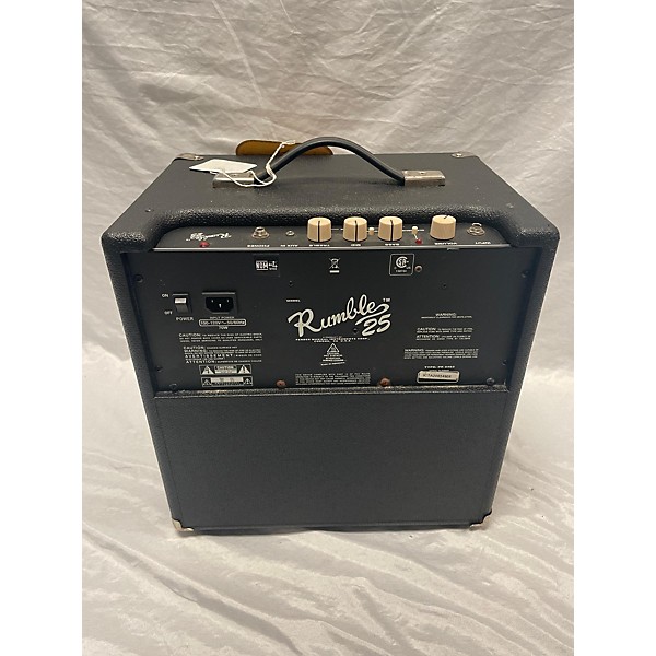 Used Fender Rumble 25 25W 1x10 Bass Combo Amp