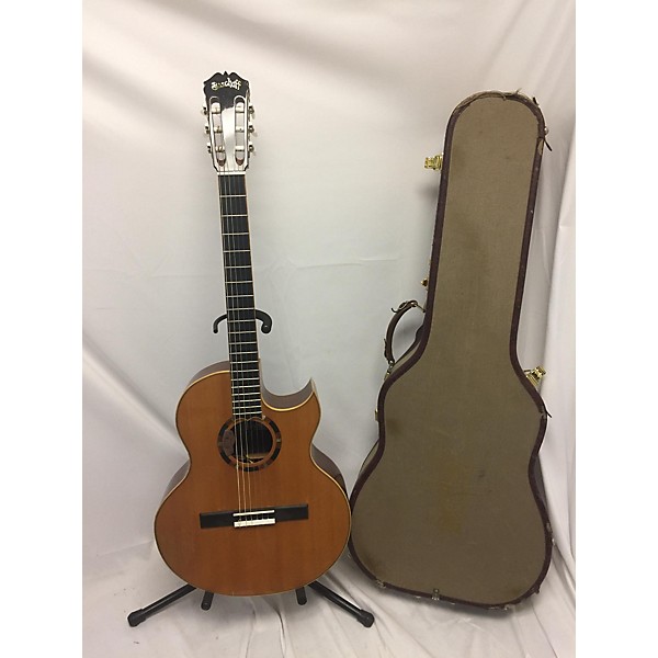 Used Used Bischhoff Custom Natural Classical Acoustic Electric Guitar