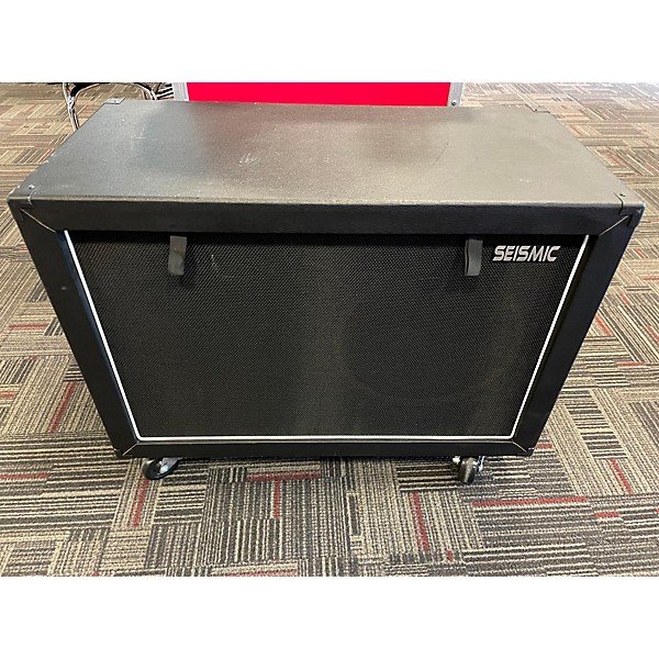 Used Seismic Audio 2X12 Cabinet Guitar Cabinet