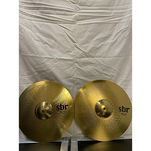 Used SABIAN 14in SBR Hi Hat Pair Cymbal