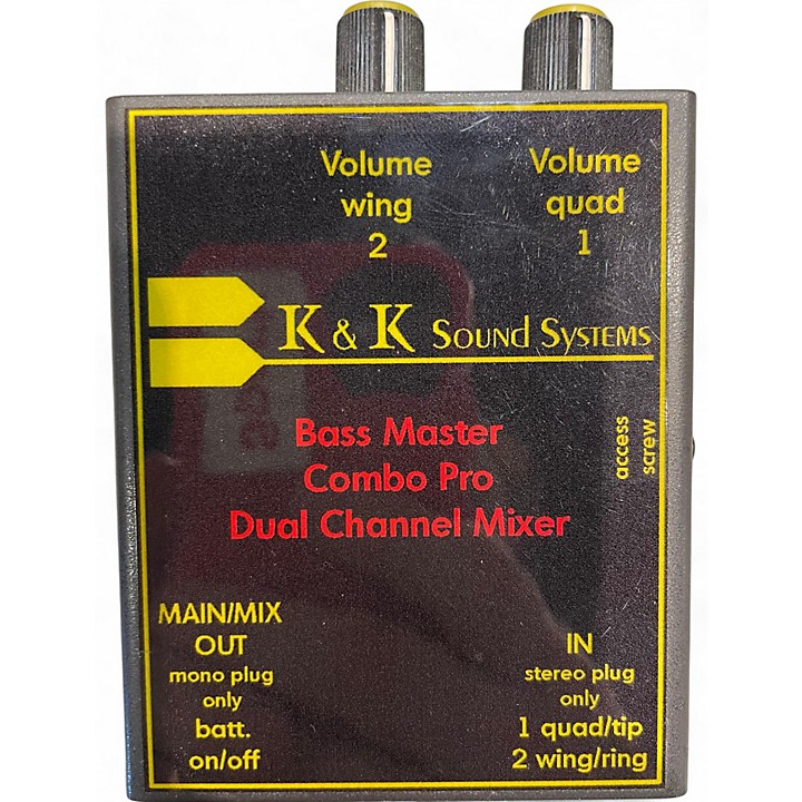 ベース K&K Sound Systems Dual Channel Pro K&K Dual Channel Pro Preamp – United States