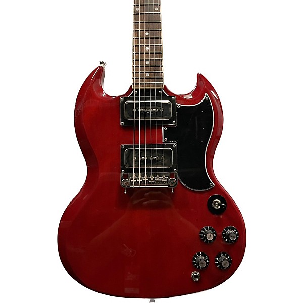 Used Epiphone Used Epiphone Tony Iommi SG Custom Candy Apple Red Solid Body Electric Guitar