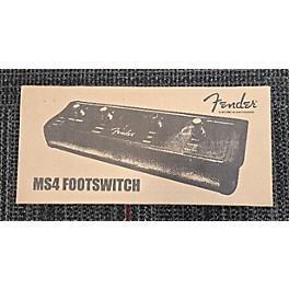 Used Fender Used Fender Ms4 Pedal